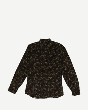 Givenchy SS12 Birds of Paradise Black/Green Shirt