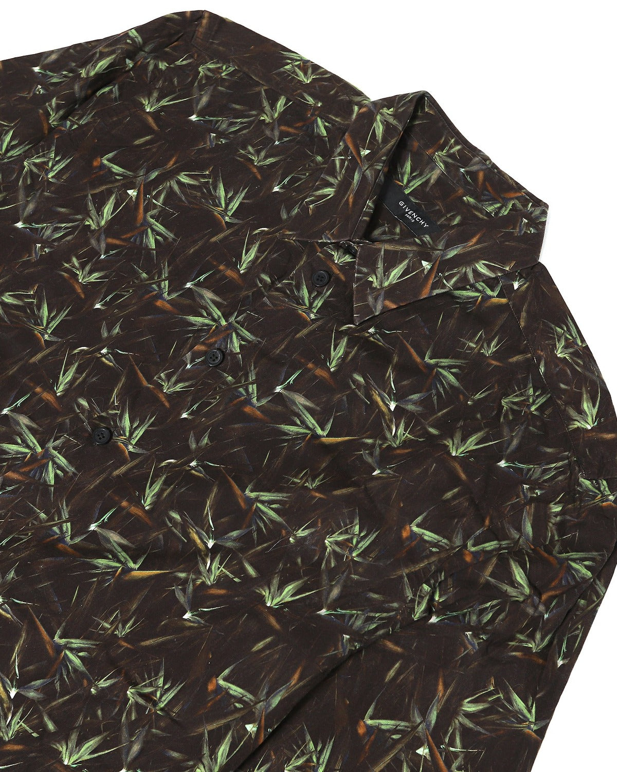 Givenchy SS12 Birds of Paradise Black/Green Shirt