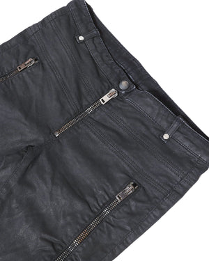 Alexander McQueen Archive Biker Paneled Pants