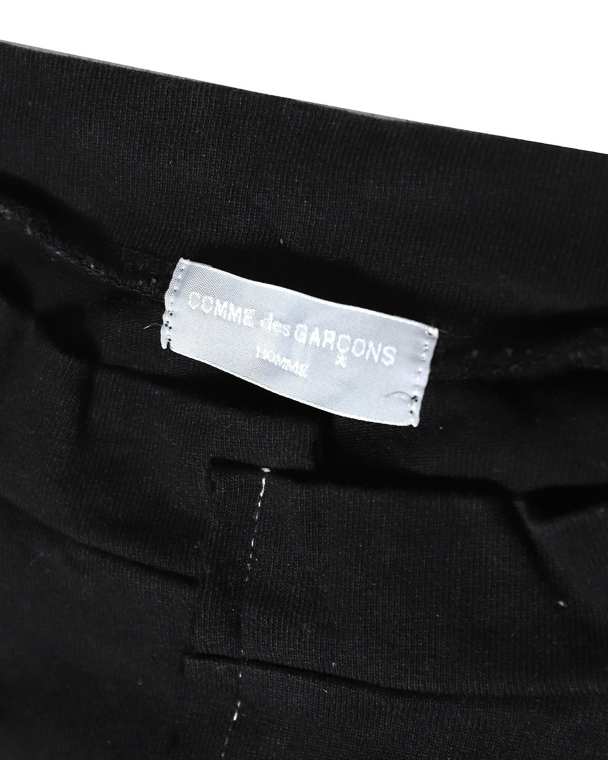 Comme des Garcons Homme FW93 Reconstructed Split Logo Longsleeve