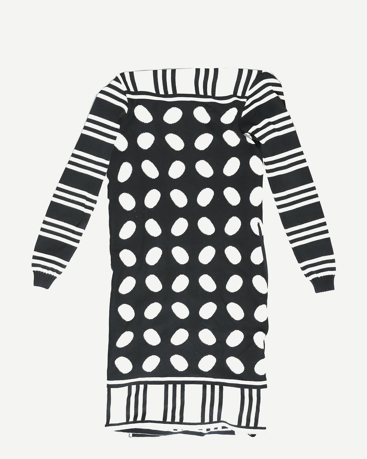 Walter Van Beirendonck 90s Geometric Knit Dress