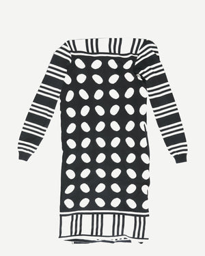 Walter Van Beirendonck 90s Geometric Knit Dress