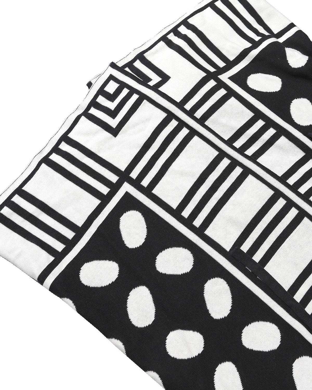 Walter Van Beirendonck 90s Geometric Knit Dress
