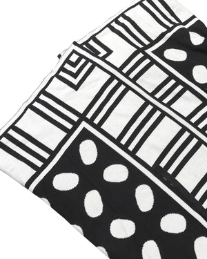 Walter Van Beirendonck 90s Geometric Knit Dress