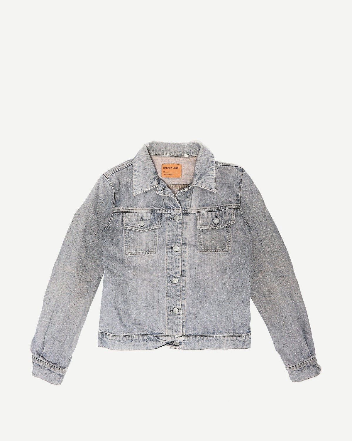 Helmut Lang 1998 Washed Blue Denim Jacket