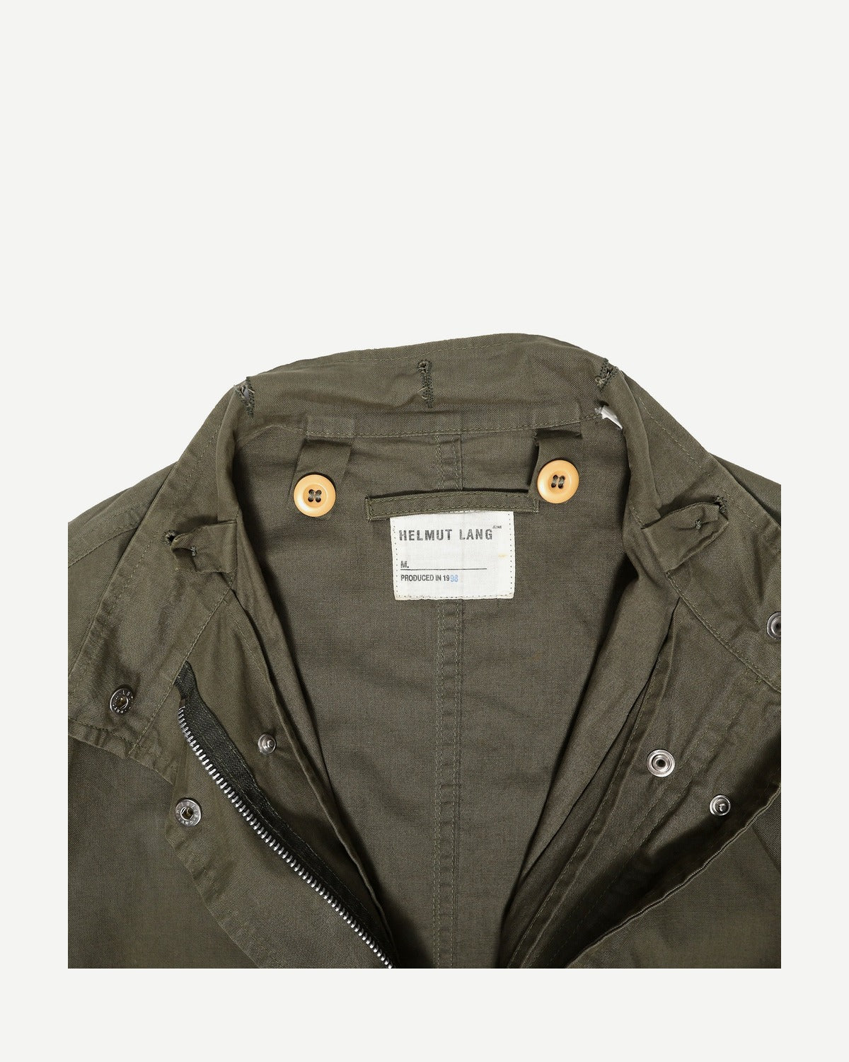 Helmut Lang 1998 Olive Military Jacket