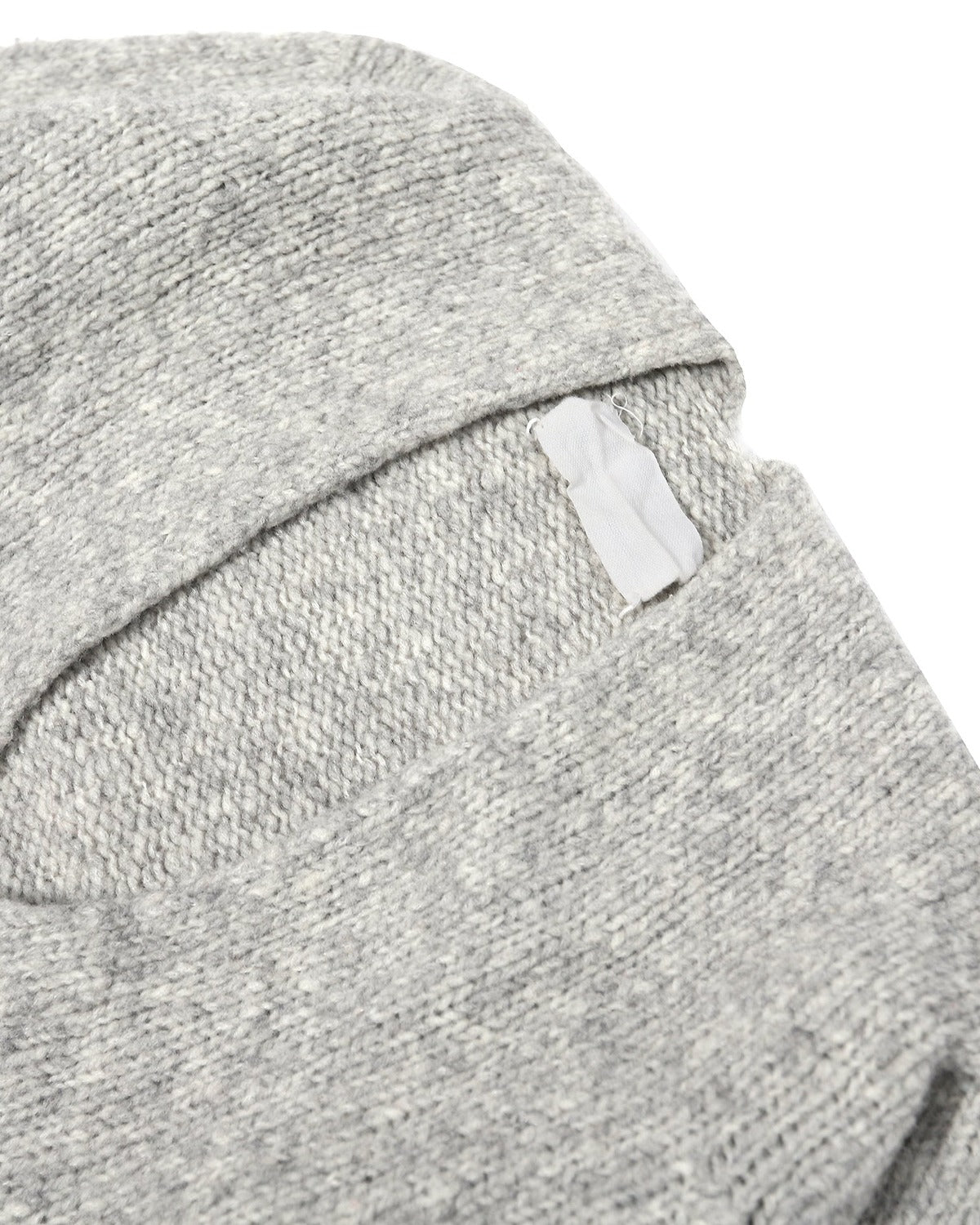 Maison Martin Margiela FW98 Flat Collection Oversized Grey Knit Sweater