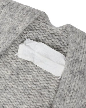 Maison Martin Margiela FW98 Flat Collection Oversized Grey Knit Sweater