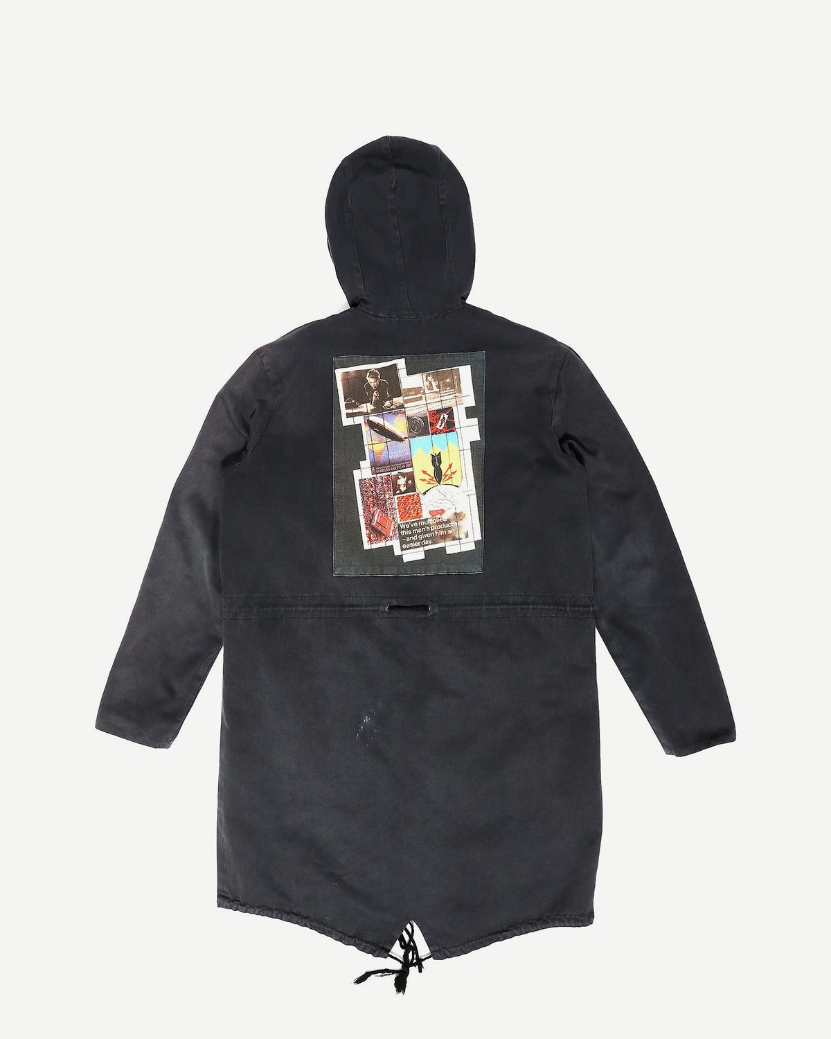 Raf Simons AW03 Peter Saville Patched Closer Parka