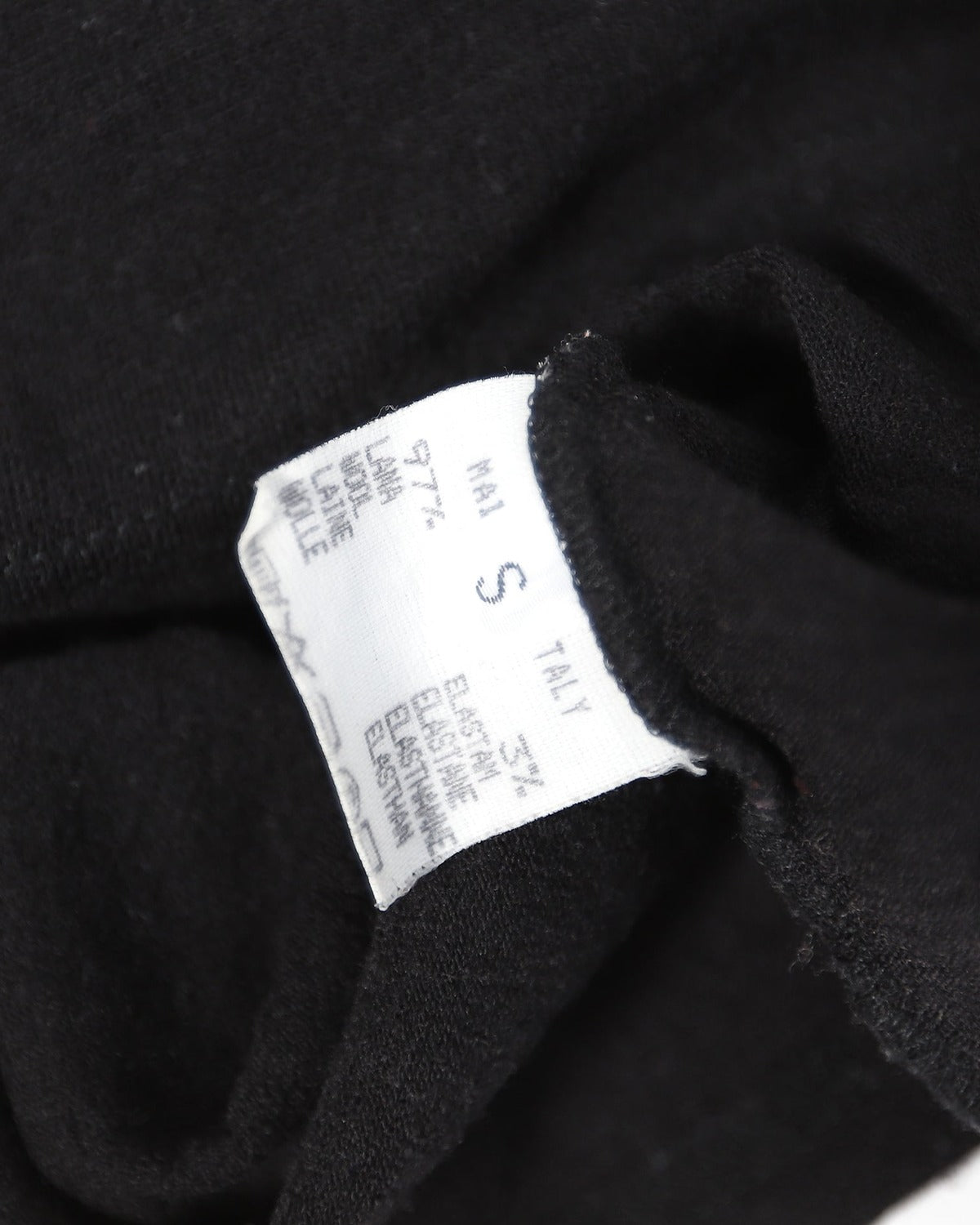 Maison Martin Margiela 90s Black Miss Deanna Knit Sweater