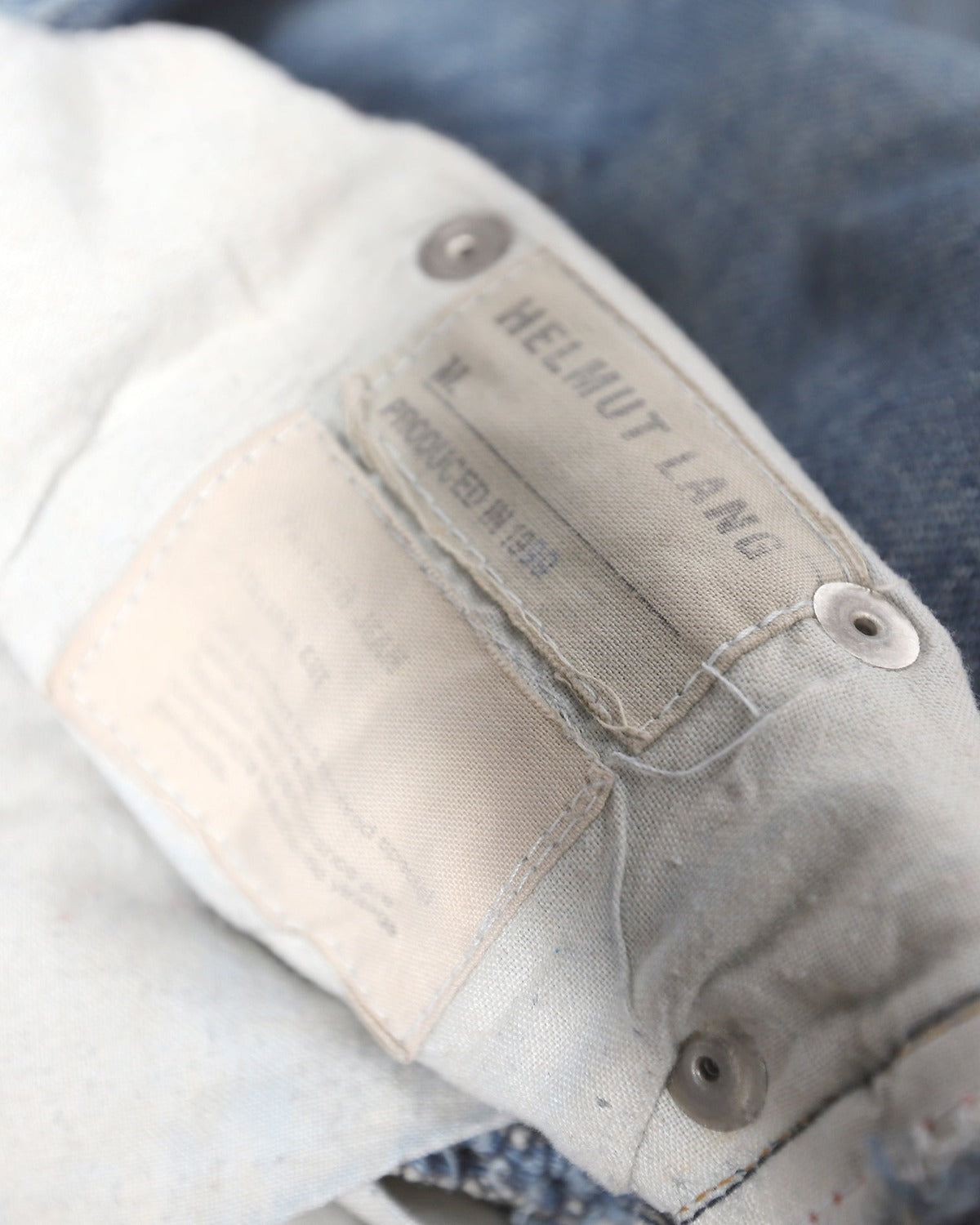 Helmut Lang 1998 Painter Denim