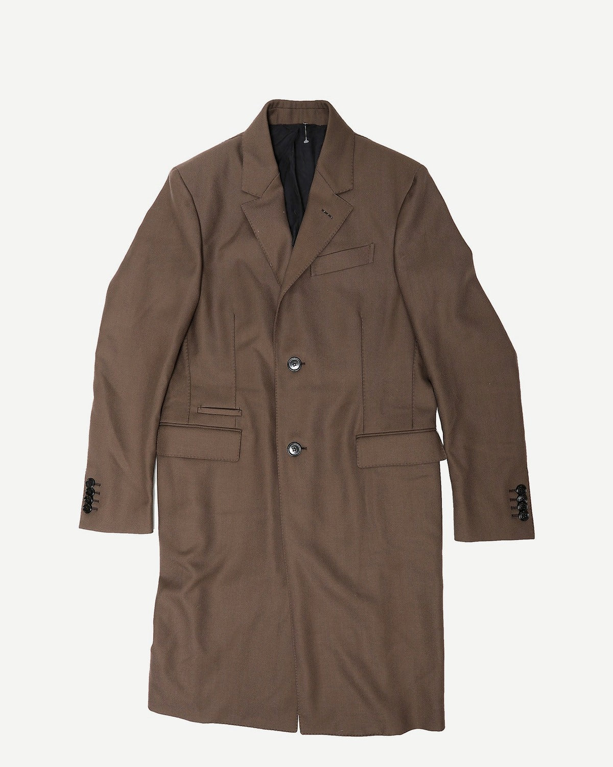 Berluti by Haider Ackermann FW17 Brown Coat