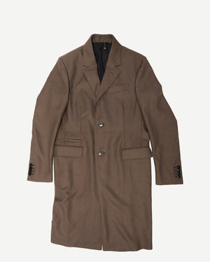 Berluti by Haider Ackermann FW17 Brown Coat