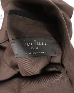 Berluti by Haider Ackermann FW17 Brown Coat