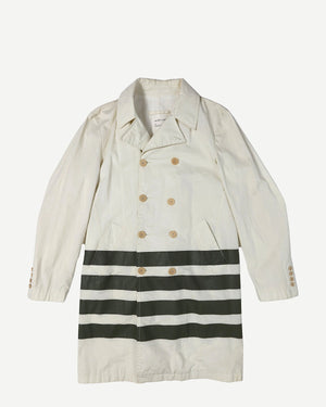Helmut Lang FW97 Resin Stripe Coat