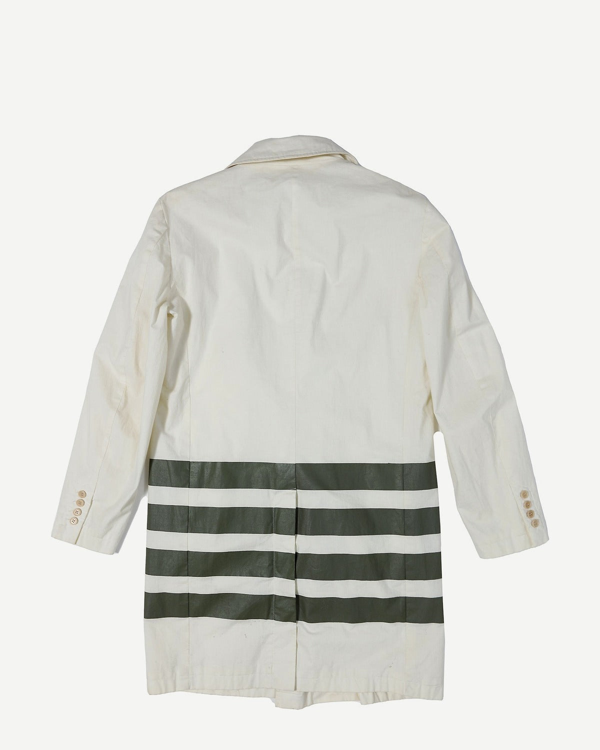 Helmut Lang FW97 Resin Stripe Coat
