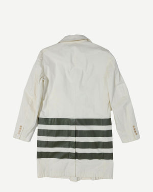 Helmut Lang FW97 Resin Stripe Coat