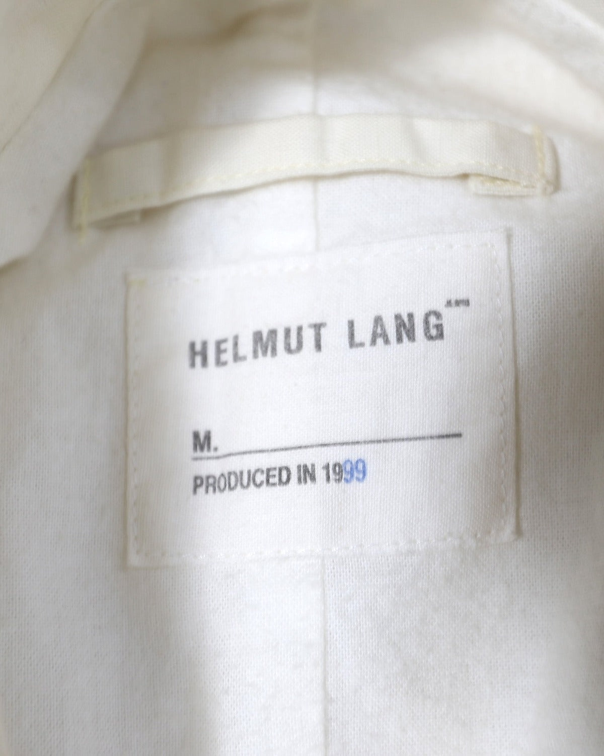 Helmut Lang FW97 Resin Stripe Coat