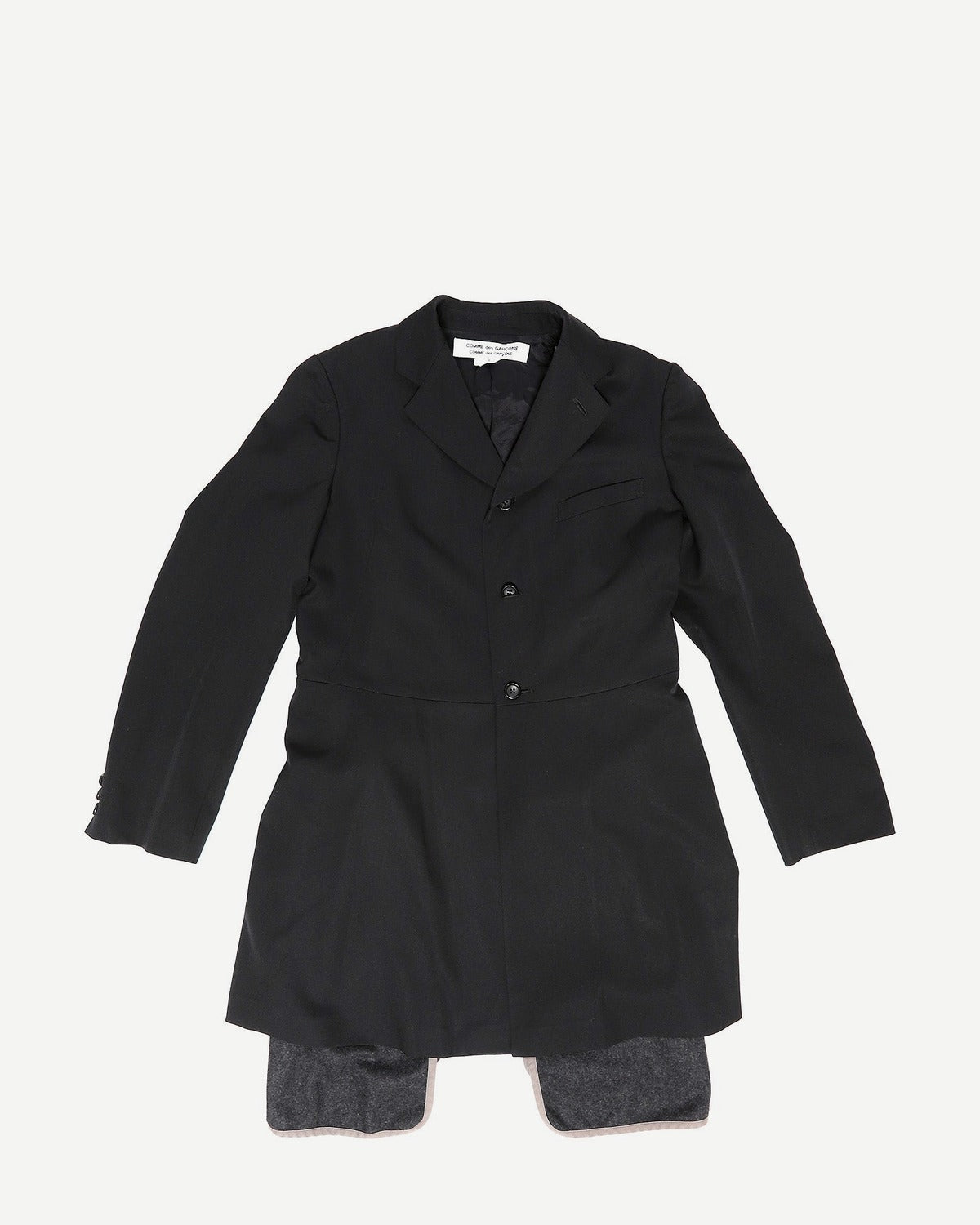 Comme des Garçons AD2010 Blazer with Wool Inlay