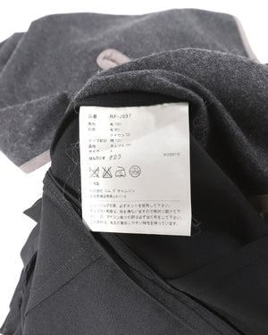 Comme des Garçons AD2010 Blazer with Wool Inlay