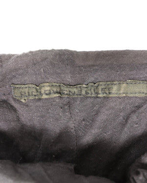 Rick Owens Lillies Silk Blend Cropped Cargo Pocket Pants