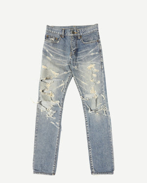 Saint Laurent FW13 Big Crash Denim