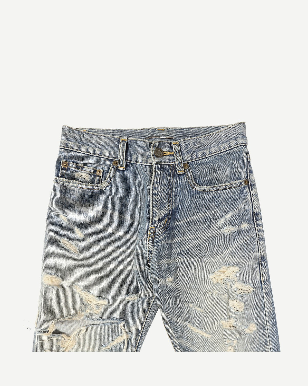 Saint Laurent FW13 Big Crash Denim - Ākaibu Store