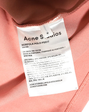 Acne Studios SS17 Norfolk Polo Shirt