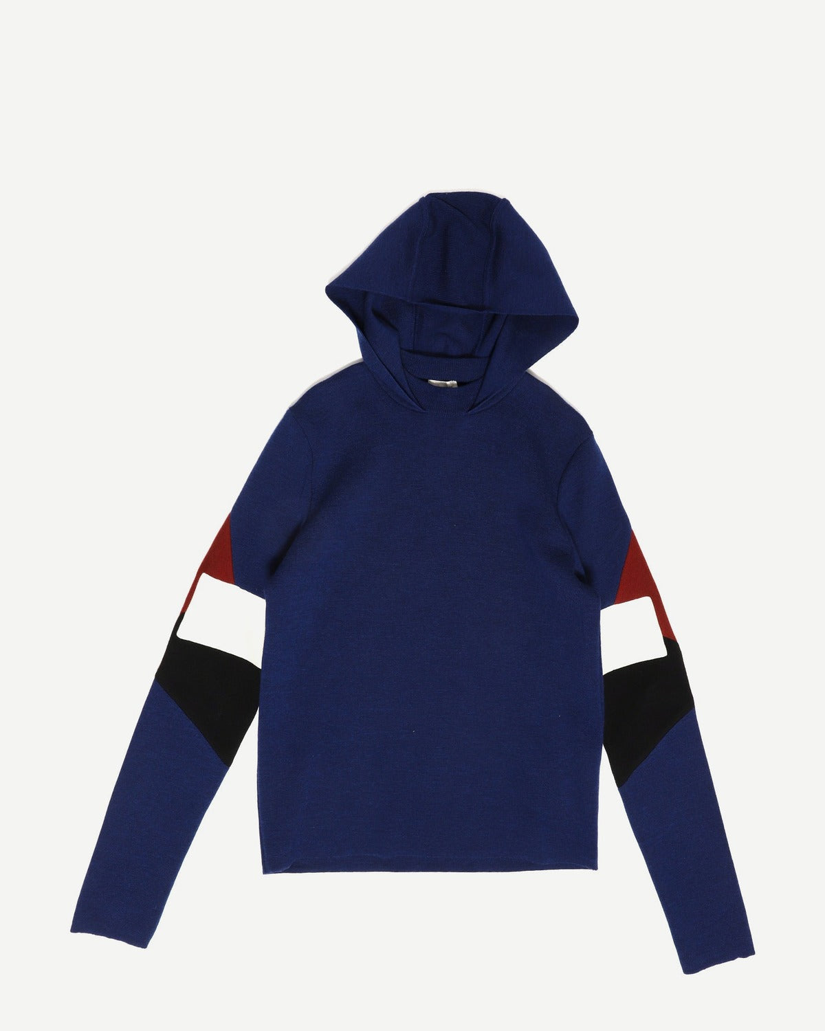 Balenciaga Hoodie With Geometric Sleeve Detail