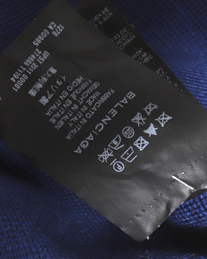 Balenciaga Hoodie With Geometric Sleeve Detail