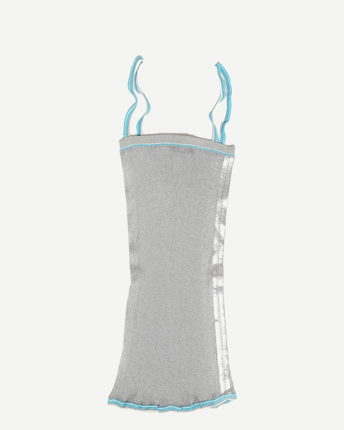 Louis Vuitton Metallic Silver Top