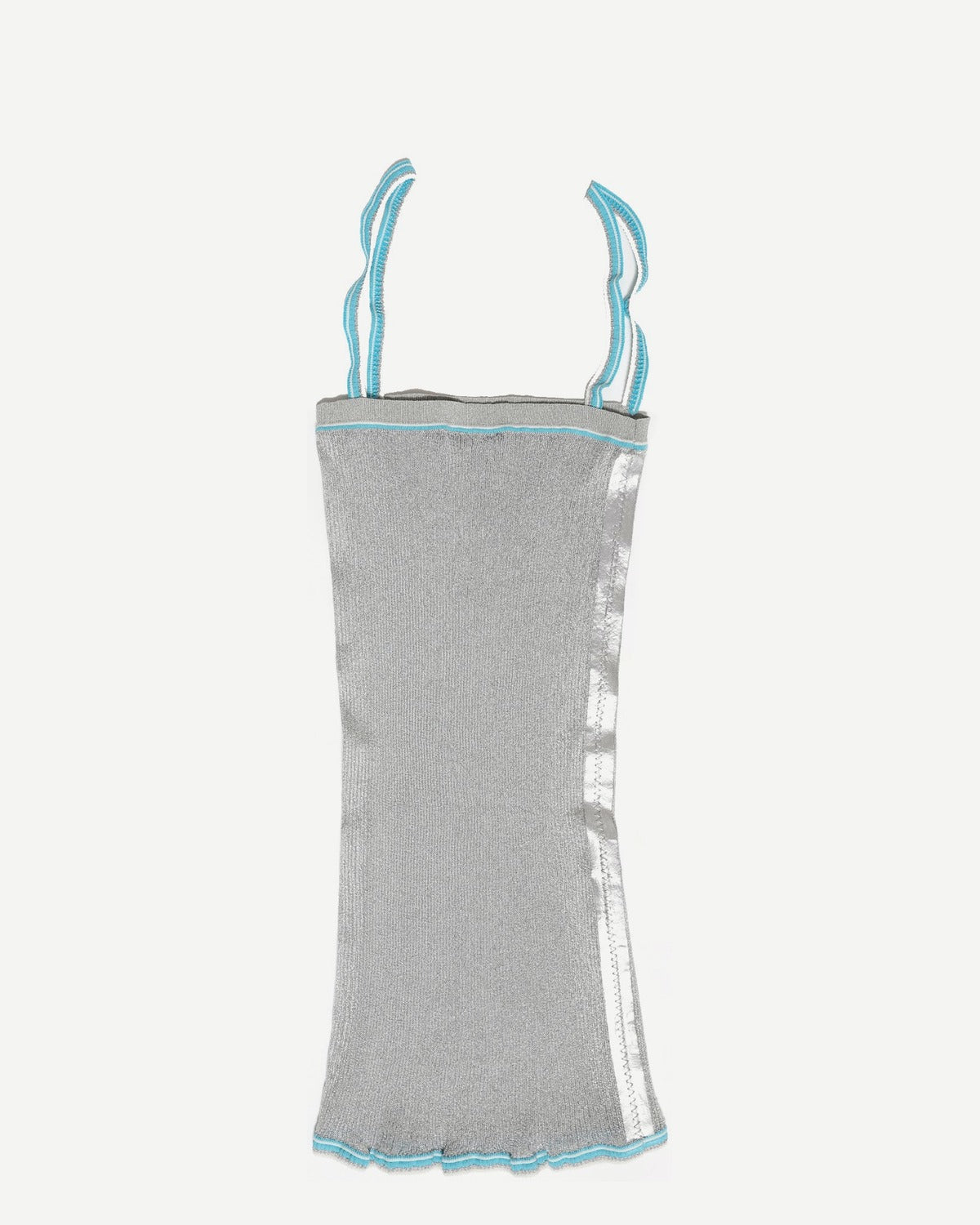 Louis Vuitton Metallic Silver Top
