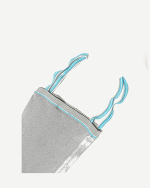 Louis Vuitton Metallic Silver Top