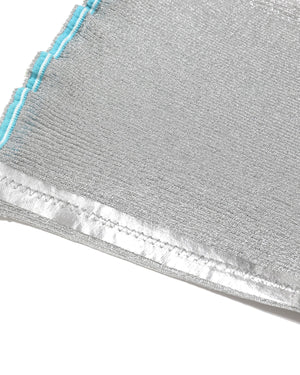 Louis Vuitton Metallic Silver Top