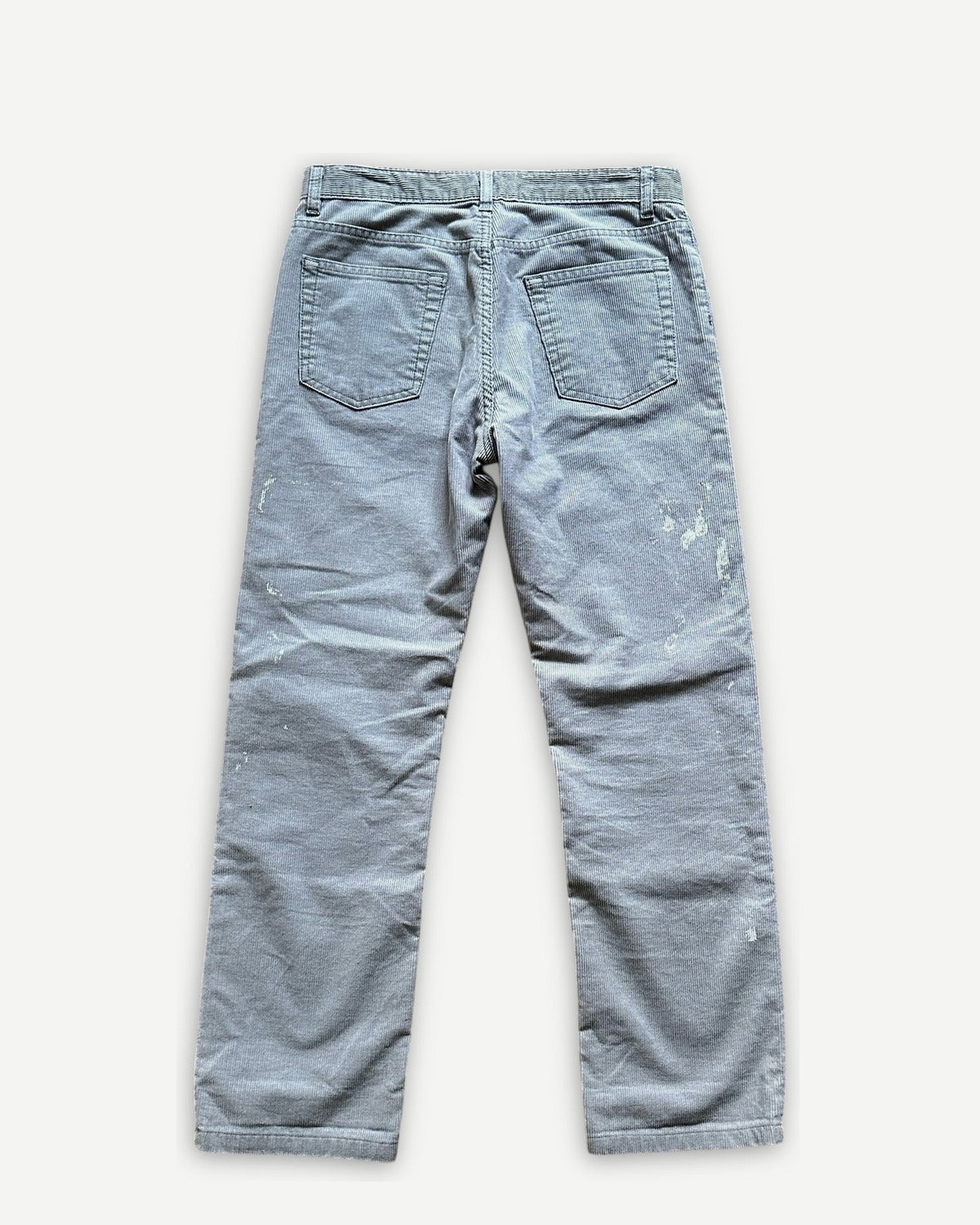 Helmut Lang FW99 Gray Corduroy Painter Denim