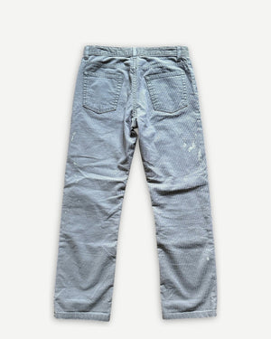 Helmut Lang FW99 Gray Corduroy Painter Denim