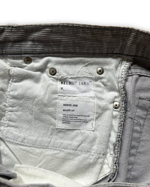 Helmut Lang FW99 Gray Corduroy Painter Denim