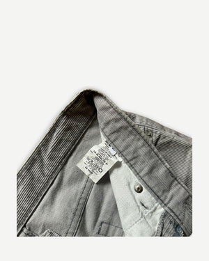 Helmut Lang FW99 Gray Corduroy Painter Denim