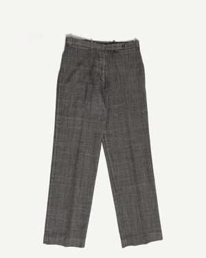 Maison Martin Margiela SS01 Reversed Checked Double Front Pants