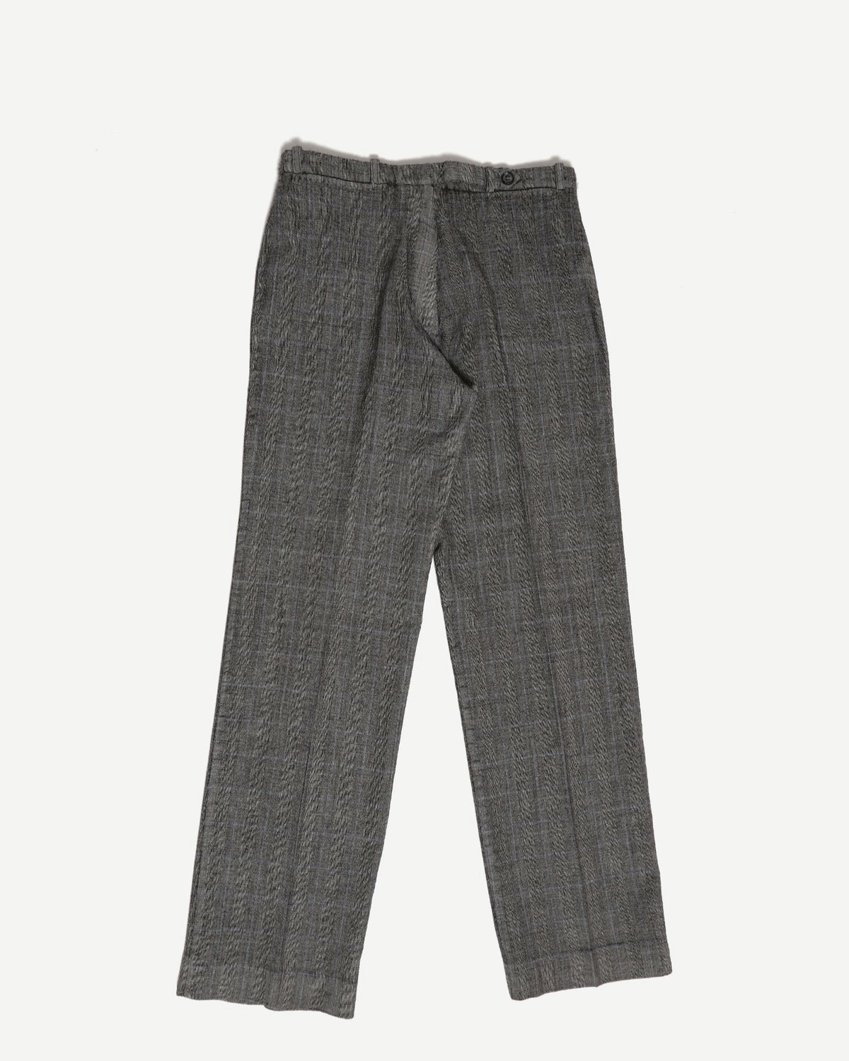 Maison Martin Margiela SS01 Reversed Checked Double Front Pants