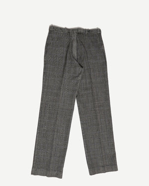 Maison Martin Margiela SS01 Reversed Checked Double Front Pants