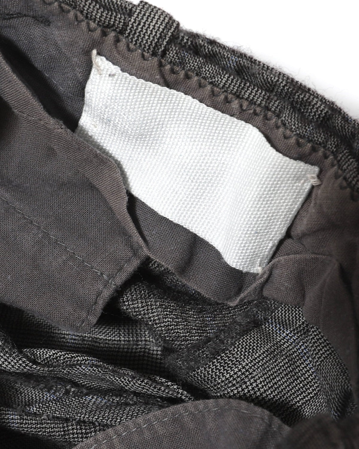 Maison Martin Margiela SS01 Reversed Checked Double Front Pants