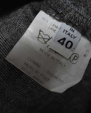 Maison Martin Margiela SS01 Reversed Checked Double Front Pants