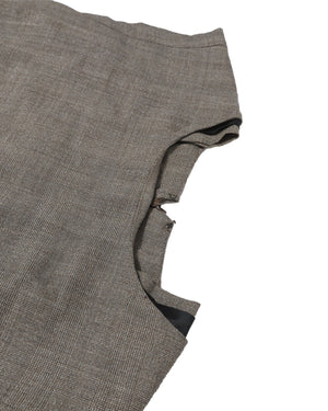 Maison Martin Margiela SS01 Glen Plaid Double Layer Dress