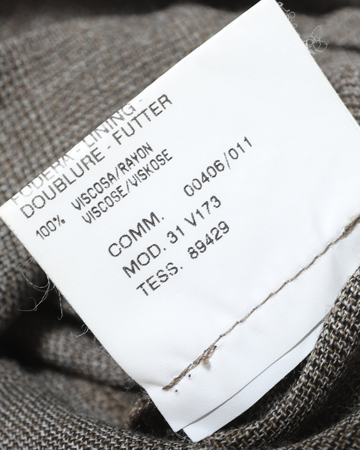 Maison Martin Margiela SS01 Glen Plaid Double Layer Dress