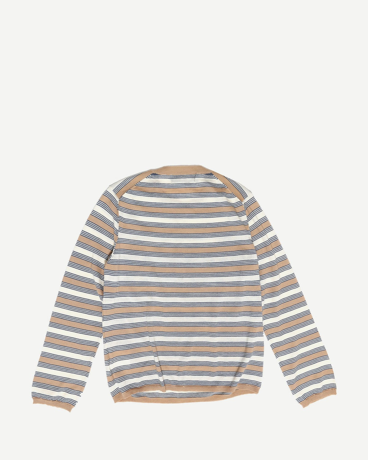 Comme des Garcons Homme Plus AD01 Fine Knit Floral Striped Longsleeve