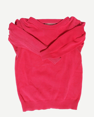 Maison Martin Margiela FW95 Hot Pink Fake Sleeve Sweater
