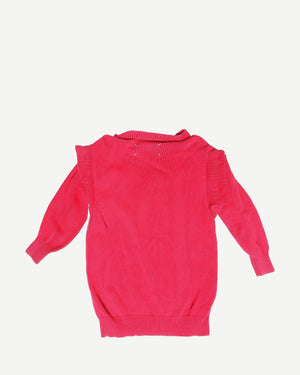 Maison Martin Margiela FW95 Hot Pink Fake Sleeve Sweater