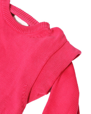 Maison Martin Margiela FW95 Hot Pink Fake Sleeve Sweater