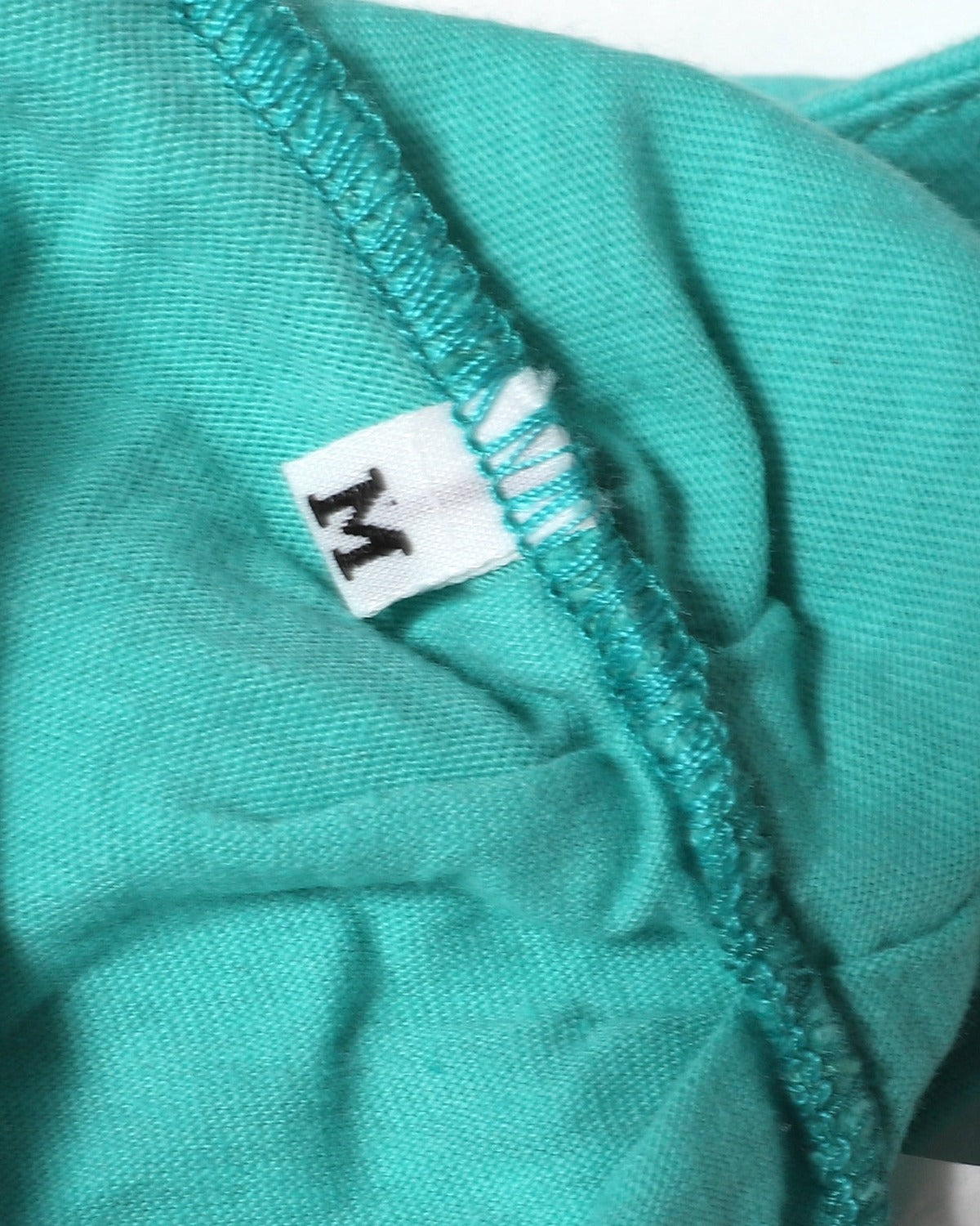 Thierry Mugler 90s Turquoise Lace-Up Skirt